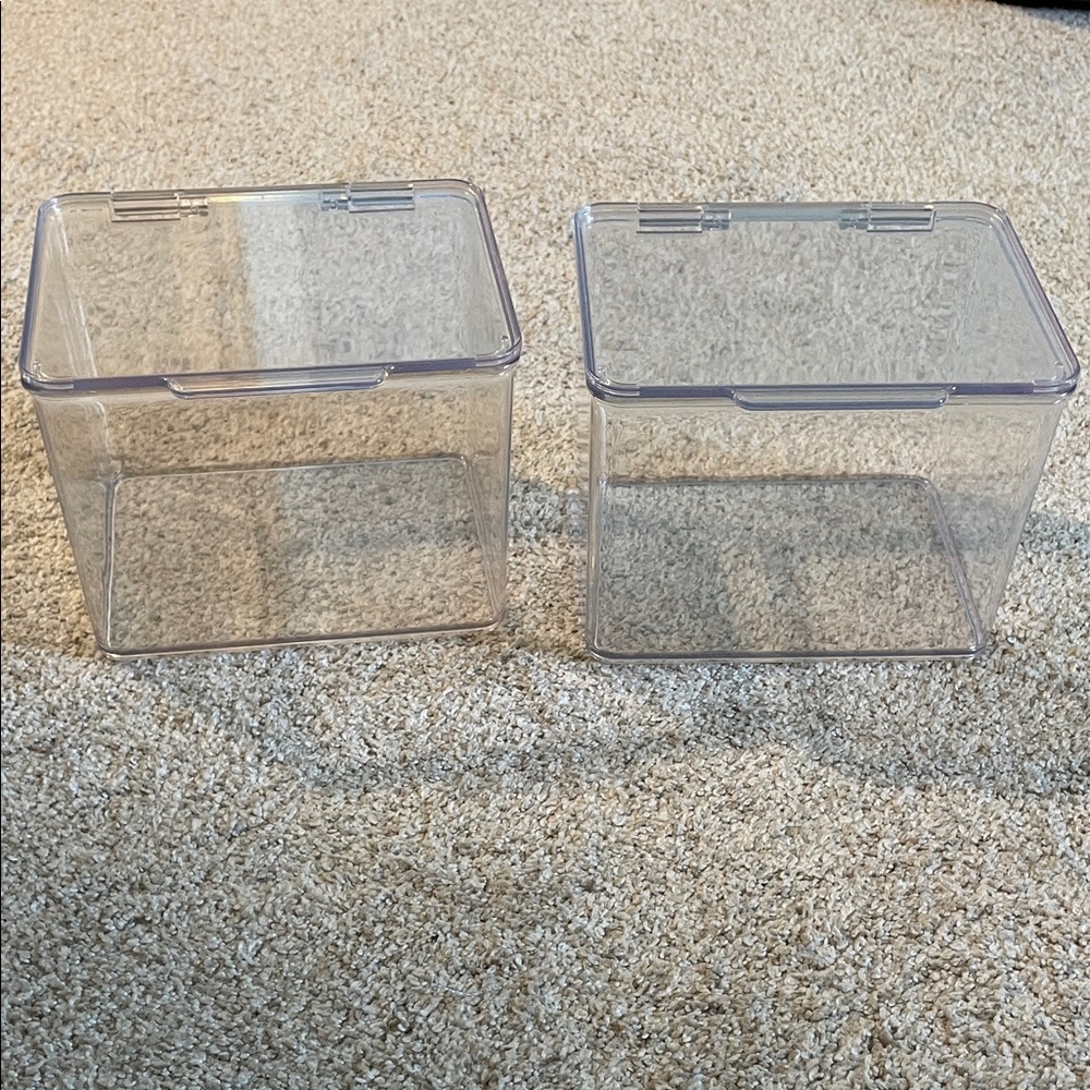 Clear Storage Containers